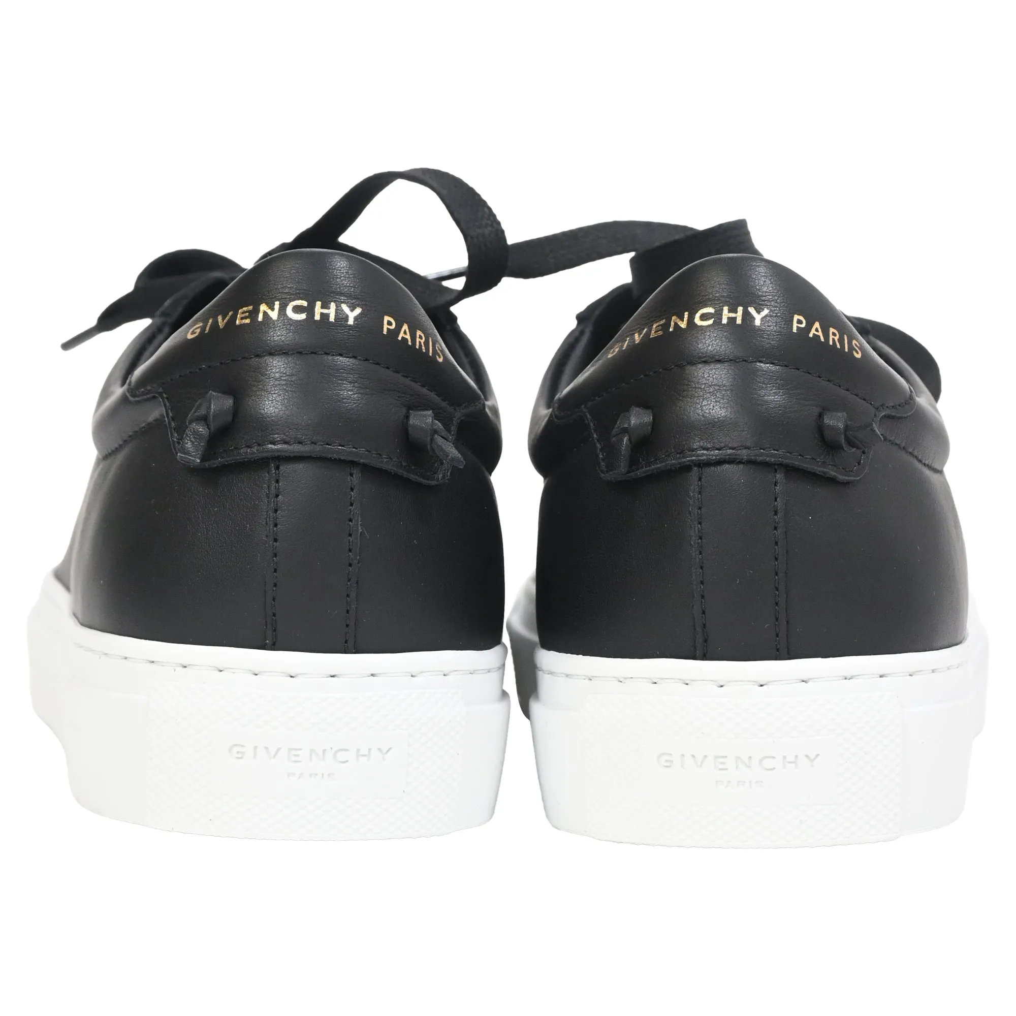 Givenchy Urban Street Low-Top Sneakers in Black Leather