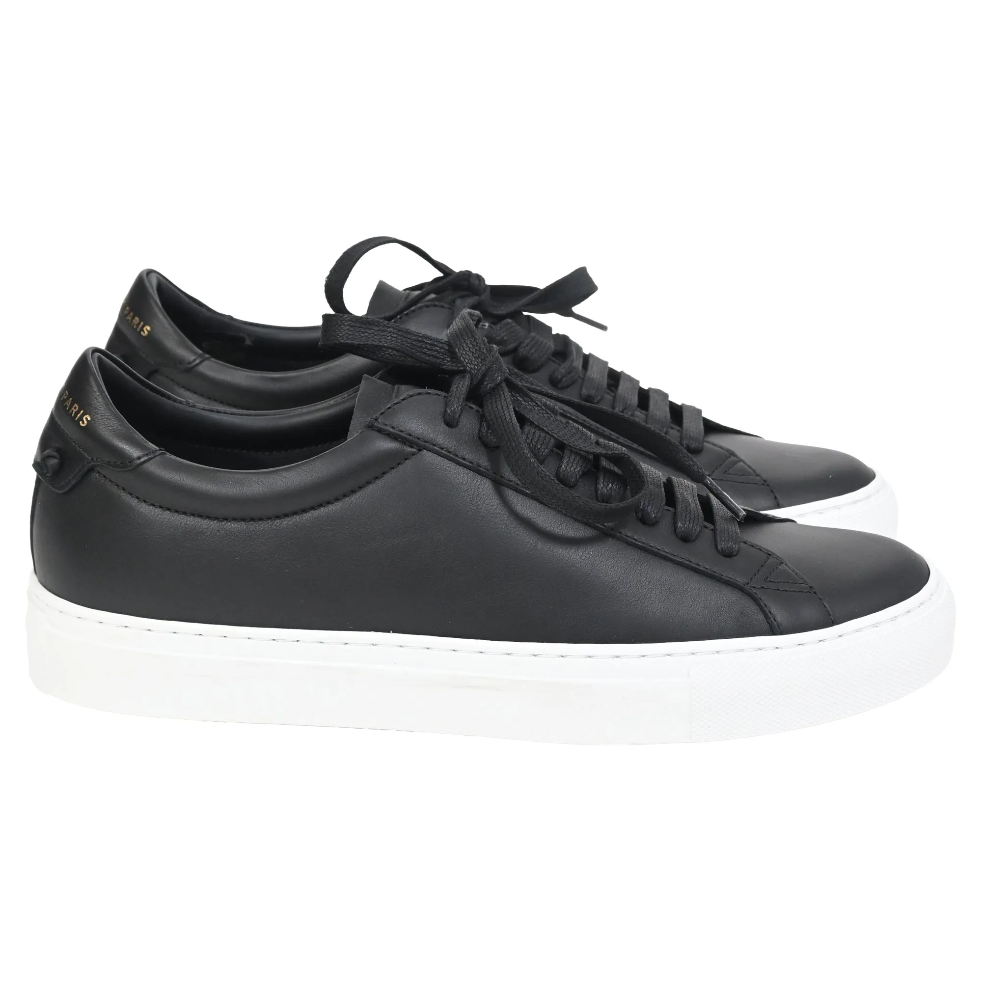 Givenchy Urban Street Low-Top Sneakers in Black Leather