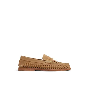 Gold Cup Woven Penny Loafer