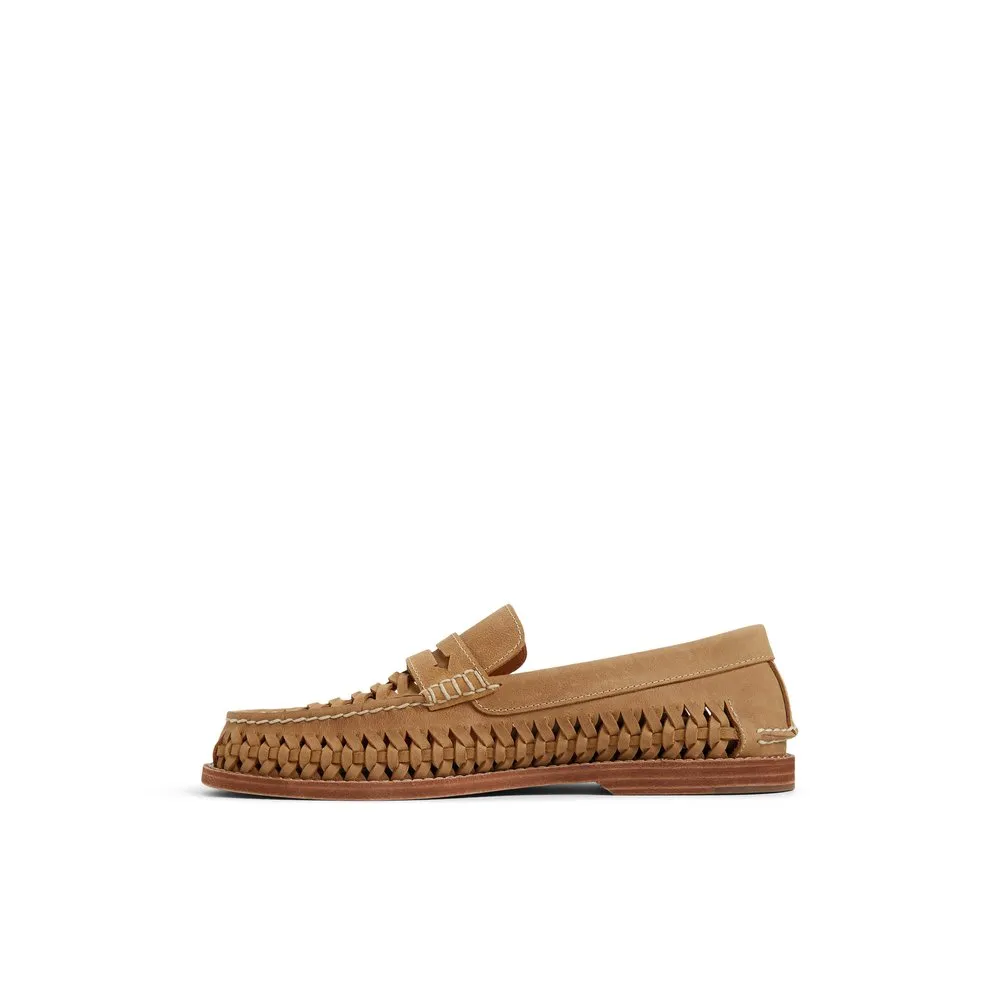 Gold Cup Woven Penny Loafer