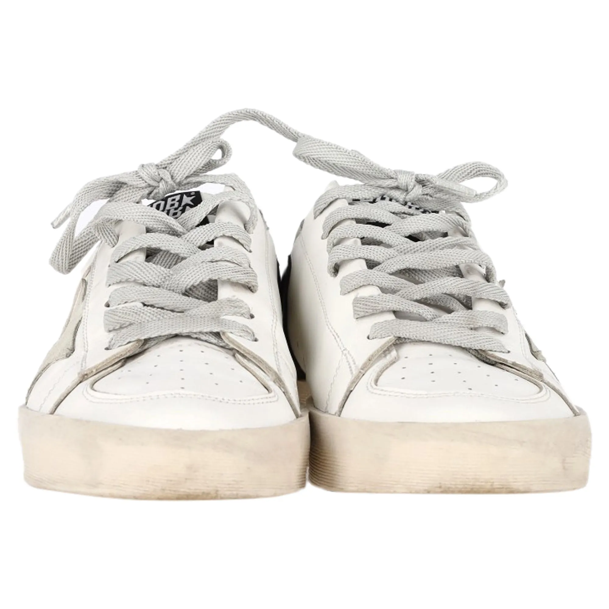 Golden Goose Stardan Sneakers in White Leather