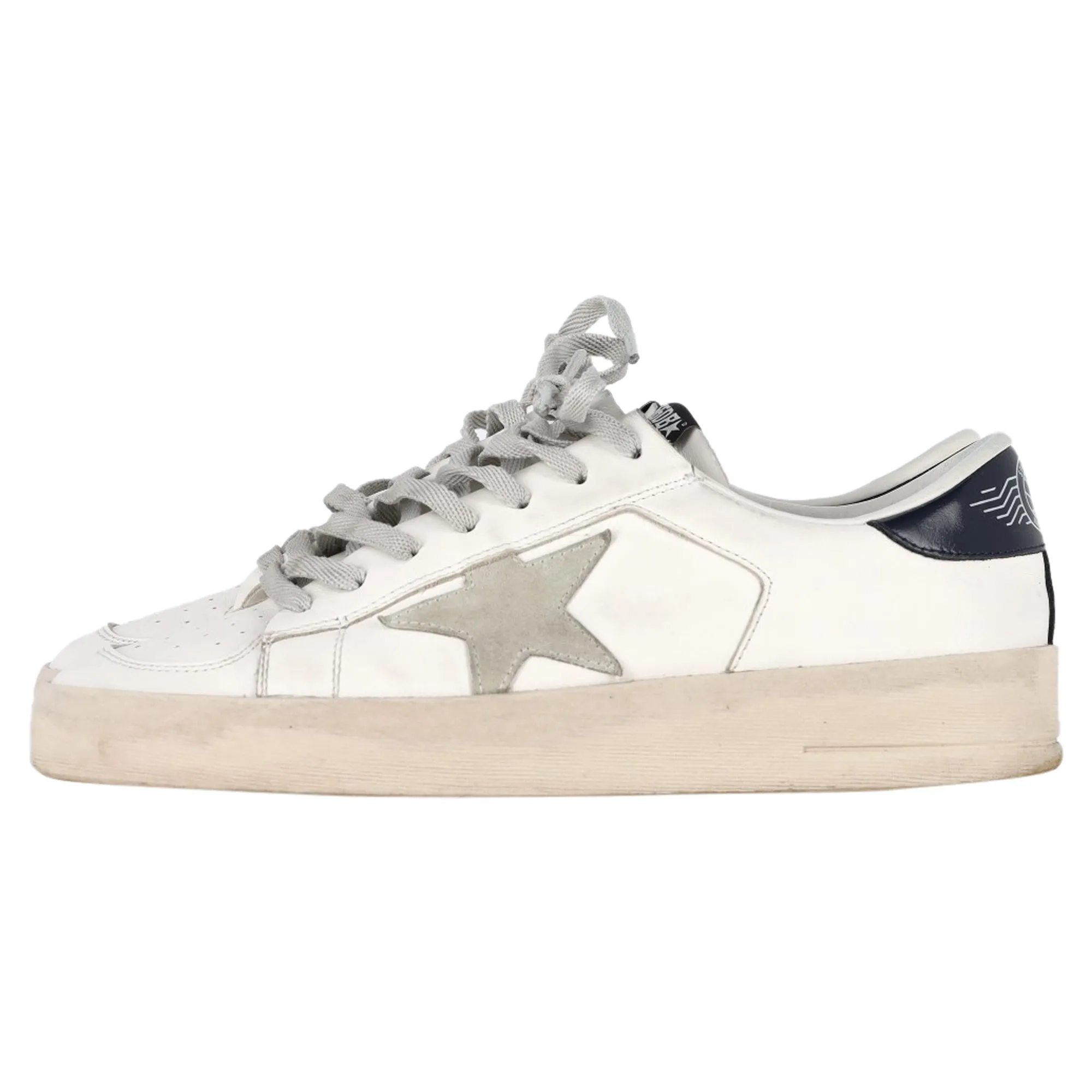 Golden Goose Stardan Sneakers in White Leather