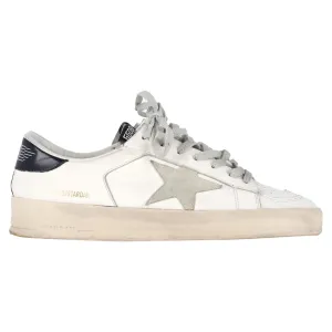 Golden Goose Stardan Sneakers in White Leather