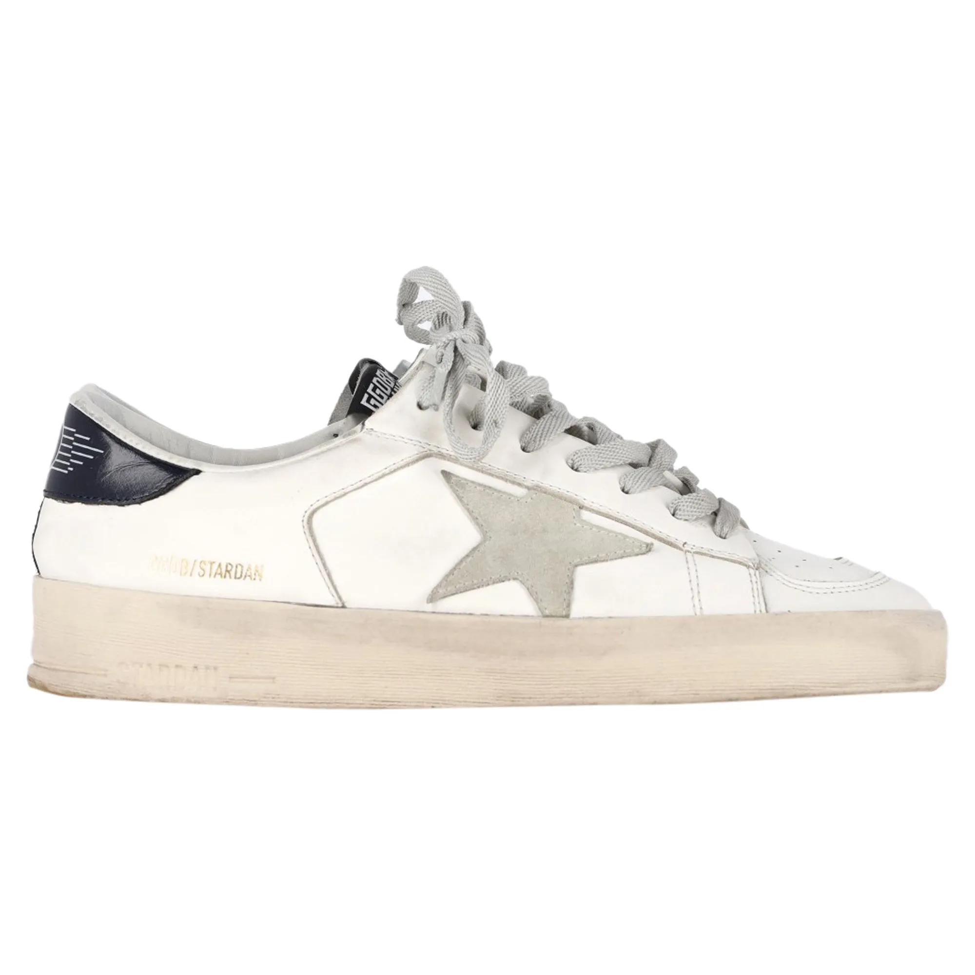 Golden Goose Stardan Sneakers in White Leather