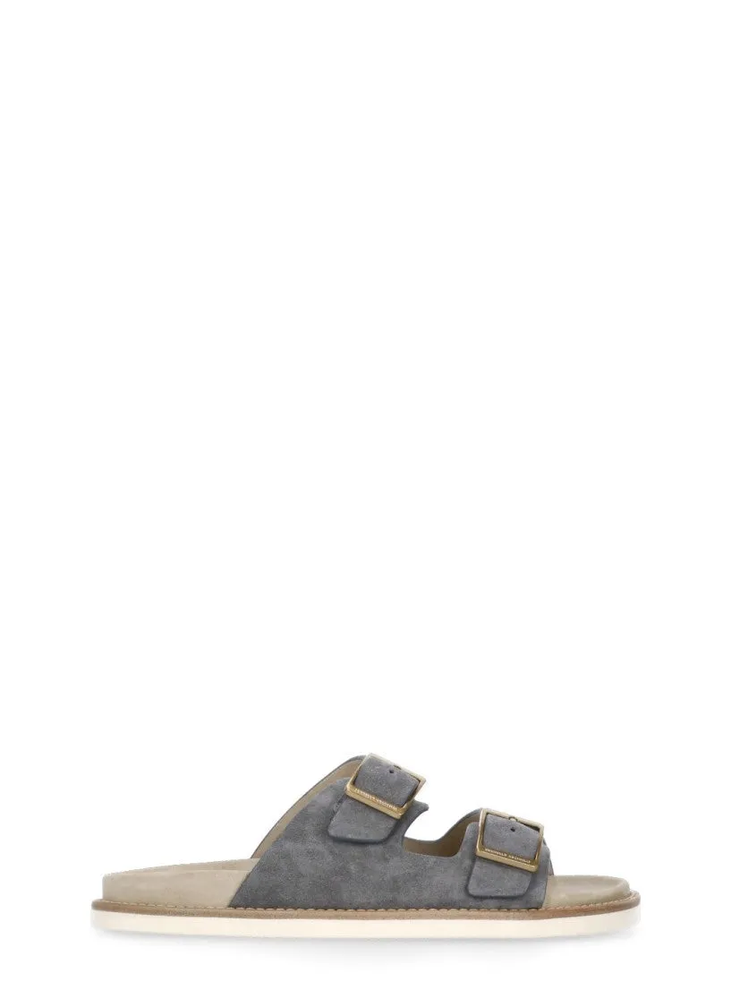 Grey Urban Slides Sandals