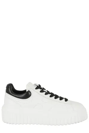 H Stripes Lace-Up Sneakers