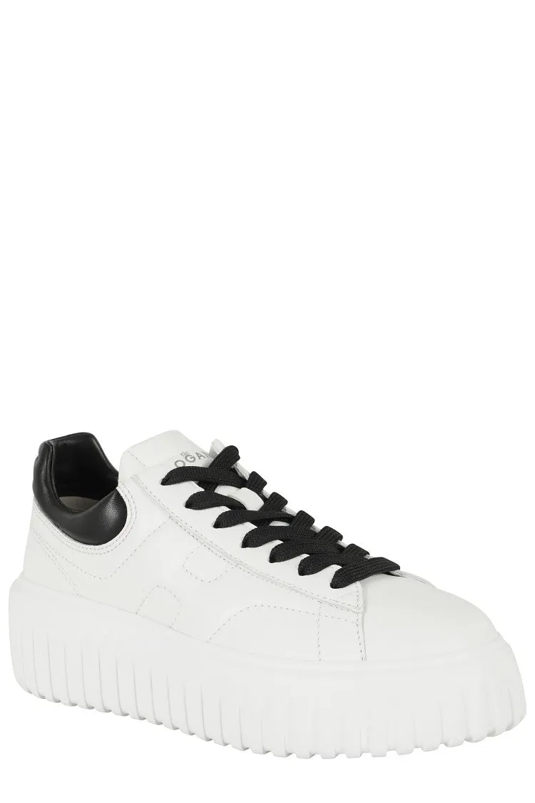 H Stripes Lace-Up Sneakers
