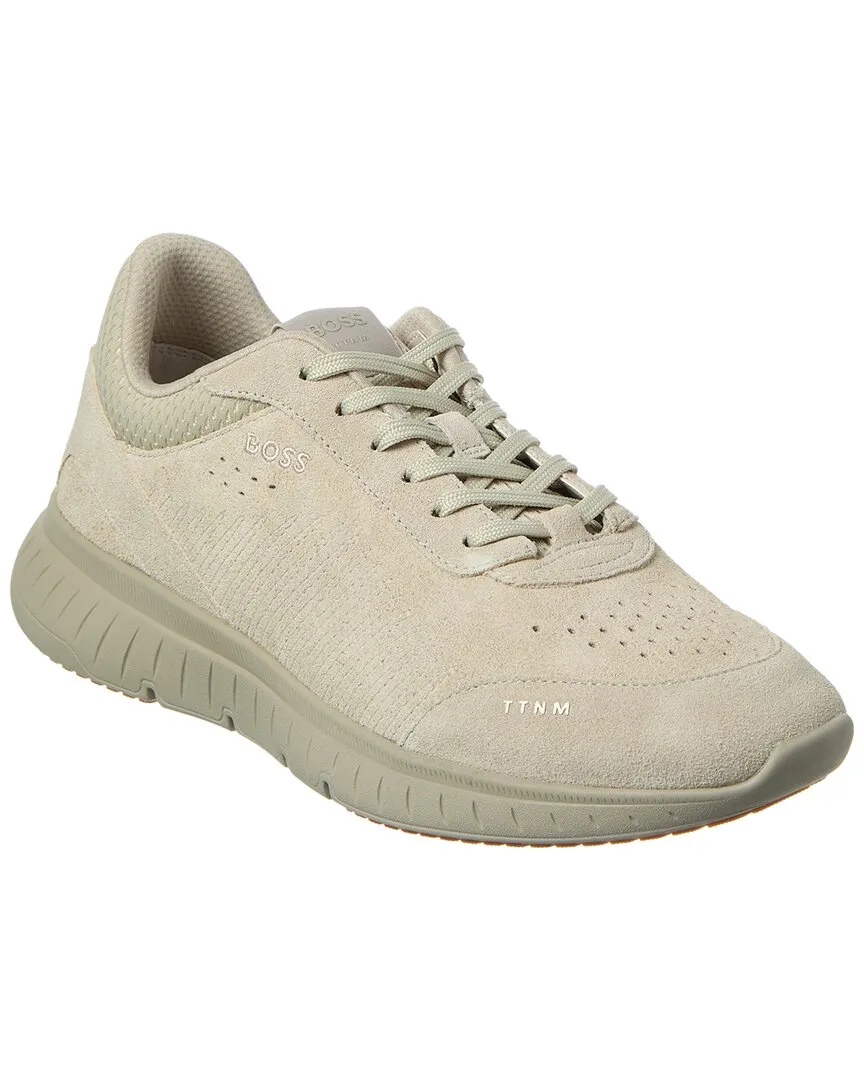 Hugo Boss TTNM Suede & Mesh Sneaker