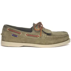 Italian Suede Leather Sebago Moccasins