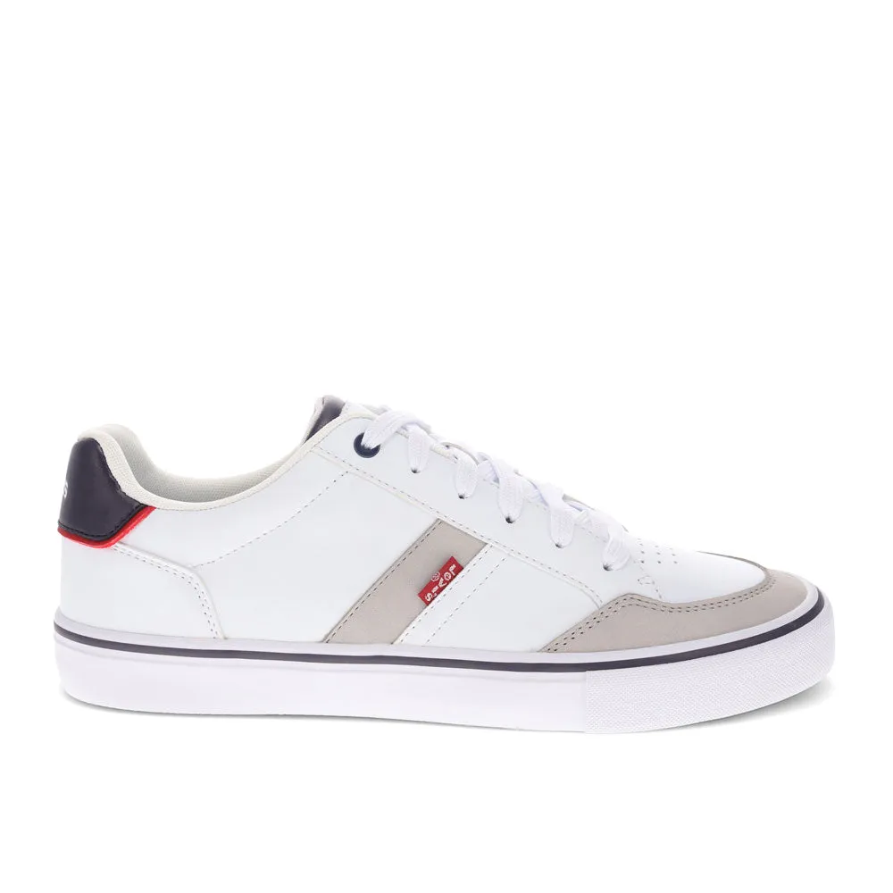 Levi's Mens Deacon Synthetic Leather Casual Lace Up Sneaker Shoe