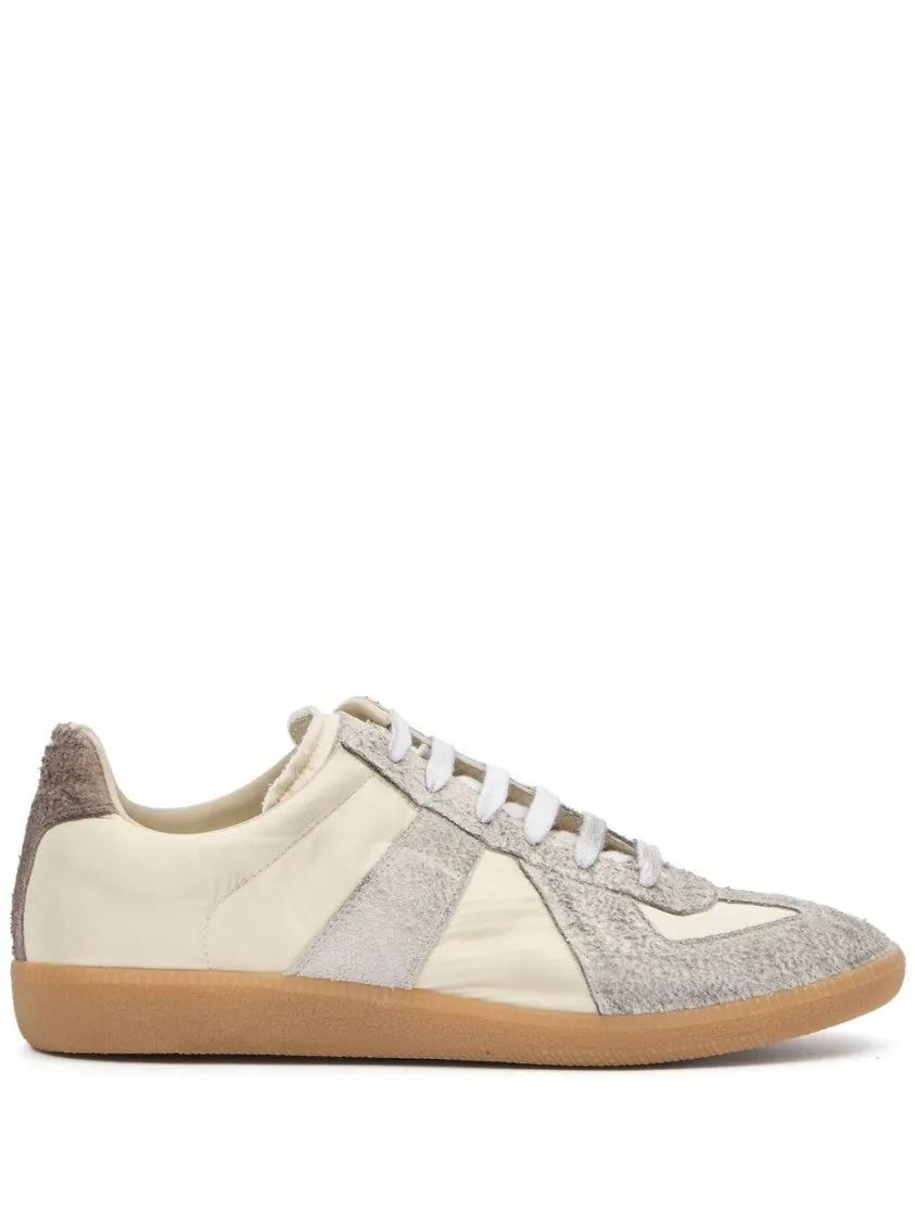 Light Beige Almond Toe Replica Sneakers