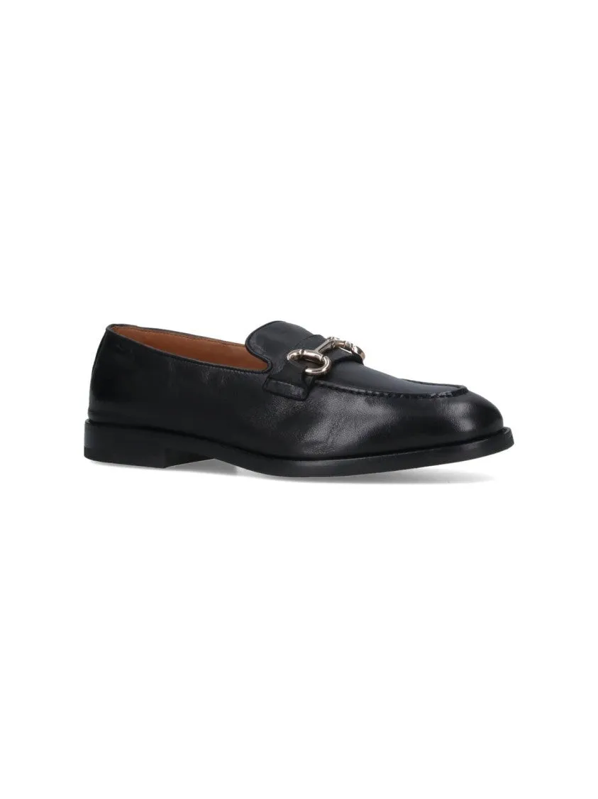 Loafers With Bit Detail'  Black