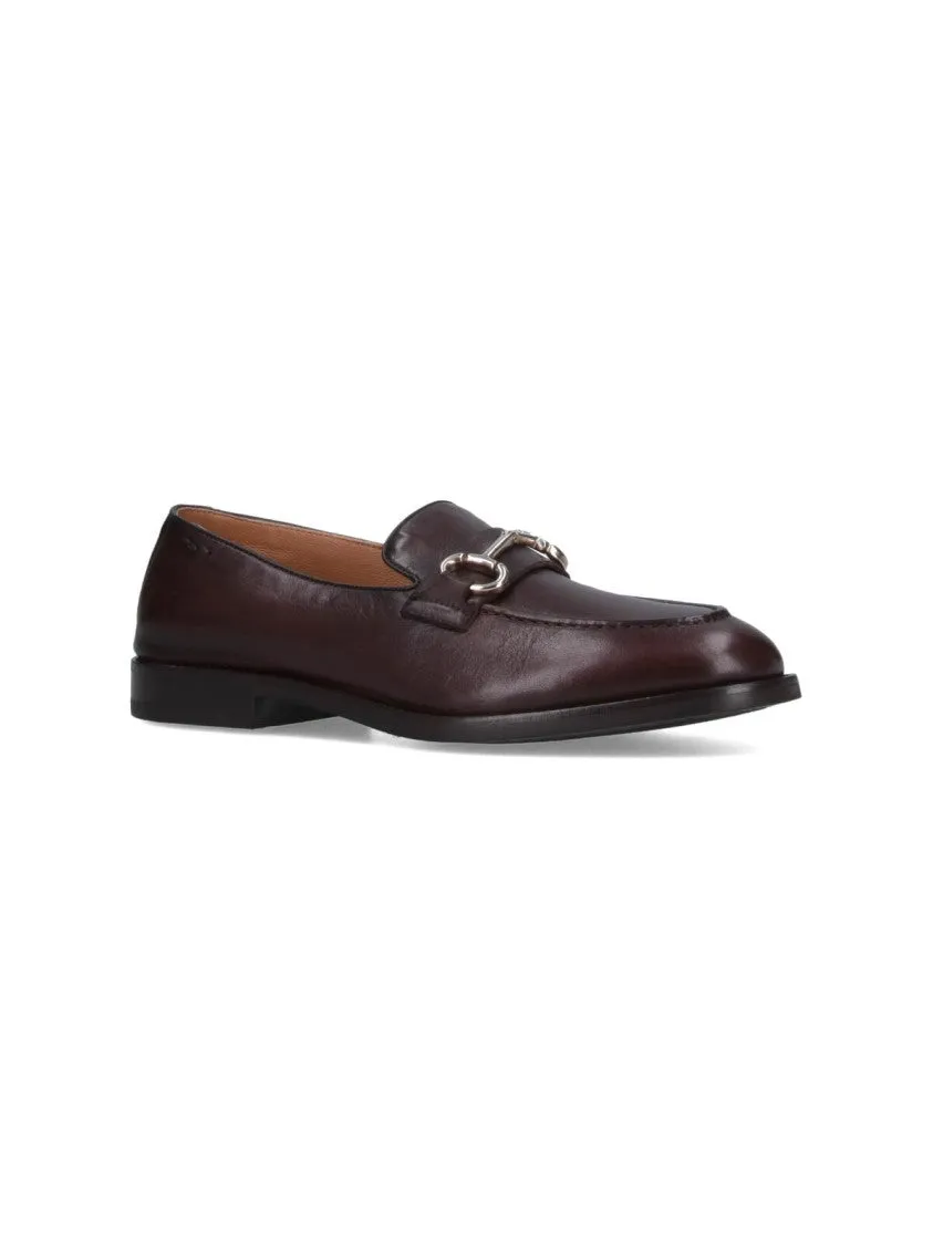 Loafers With Bit Detail  Dark Brown