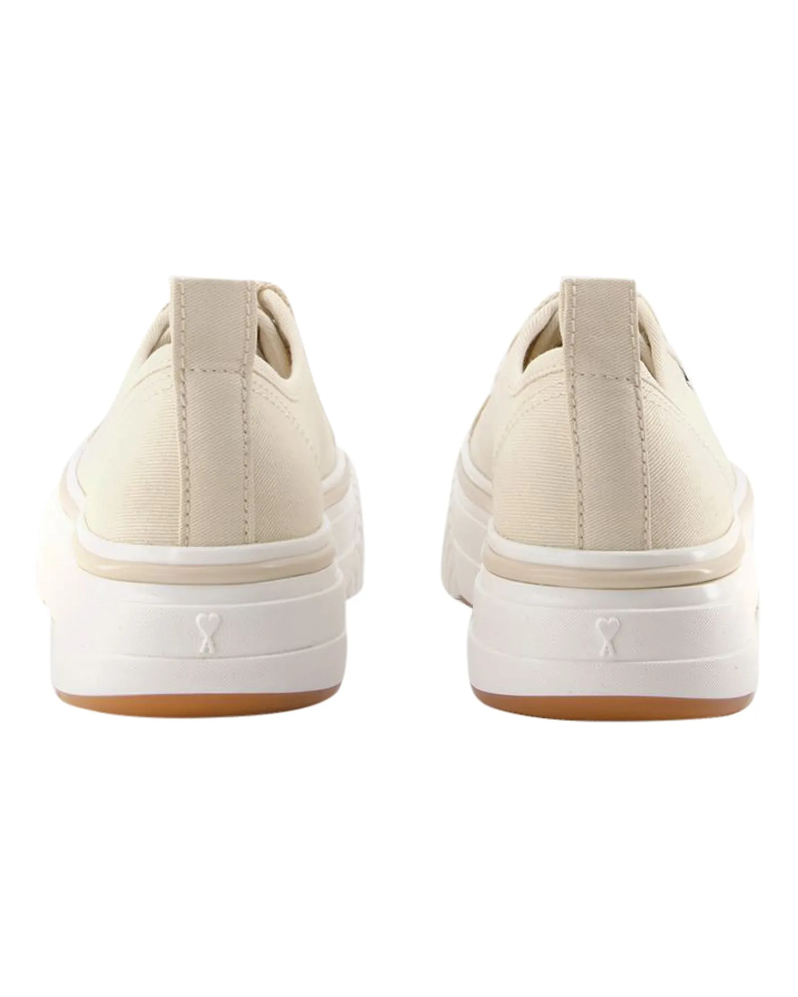 Low Top Ami 1980 Sneakers - AMI Paris - Cotton - Off White