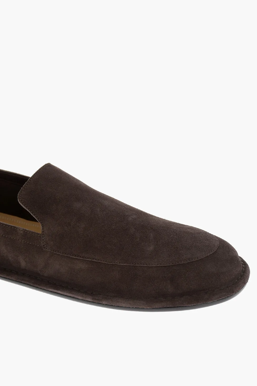 Maison Margiela Mm22 Cuir Sole Suede Loafers