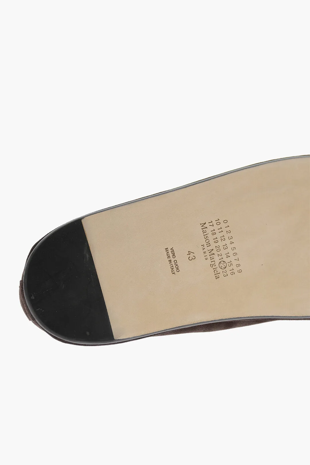 Maison Margiela Mm22 Cuir Sole Suede Loafers