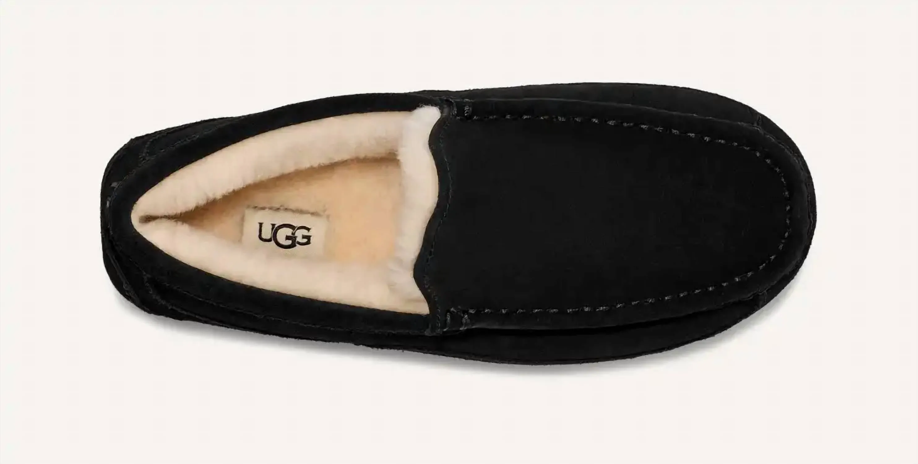 Men Ascot Slipper In Black