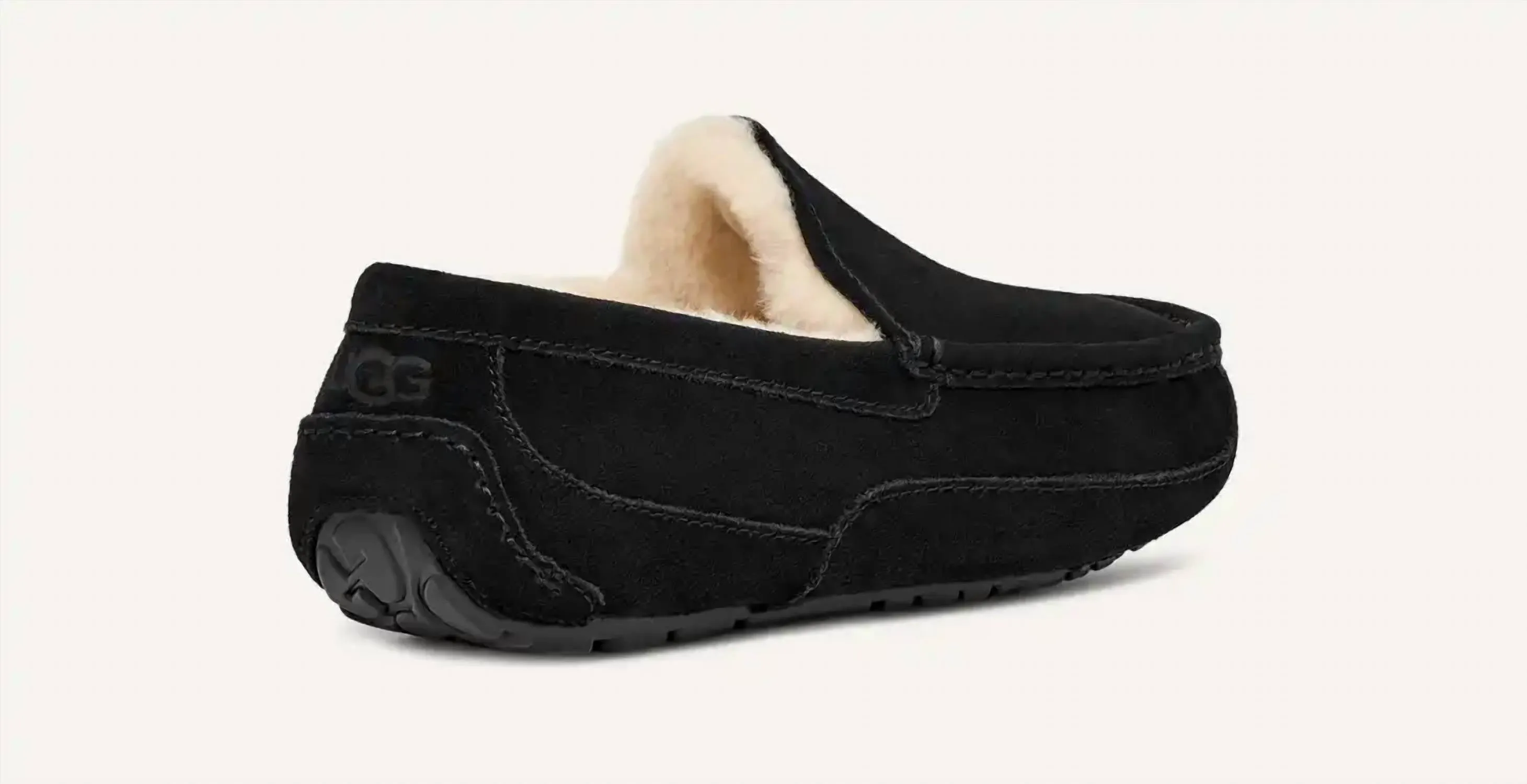 Men Ascot Slipper In Black