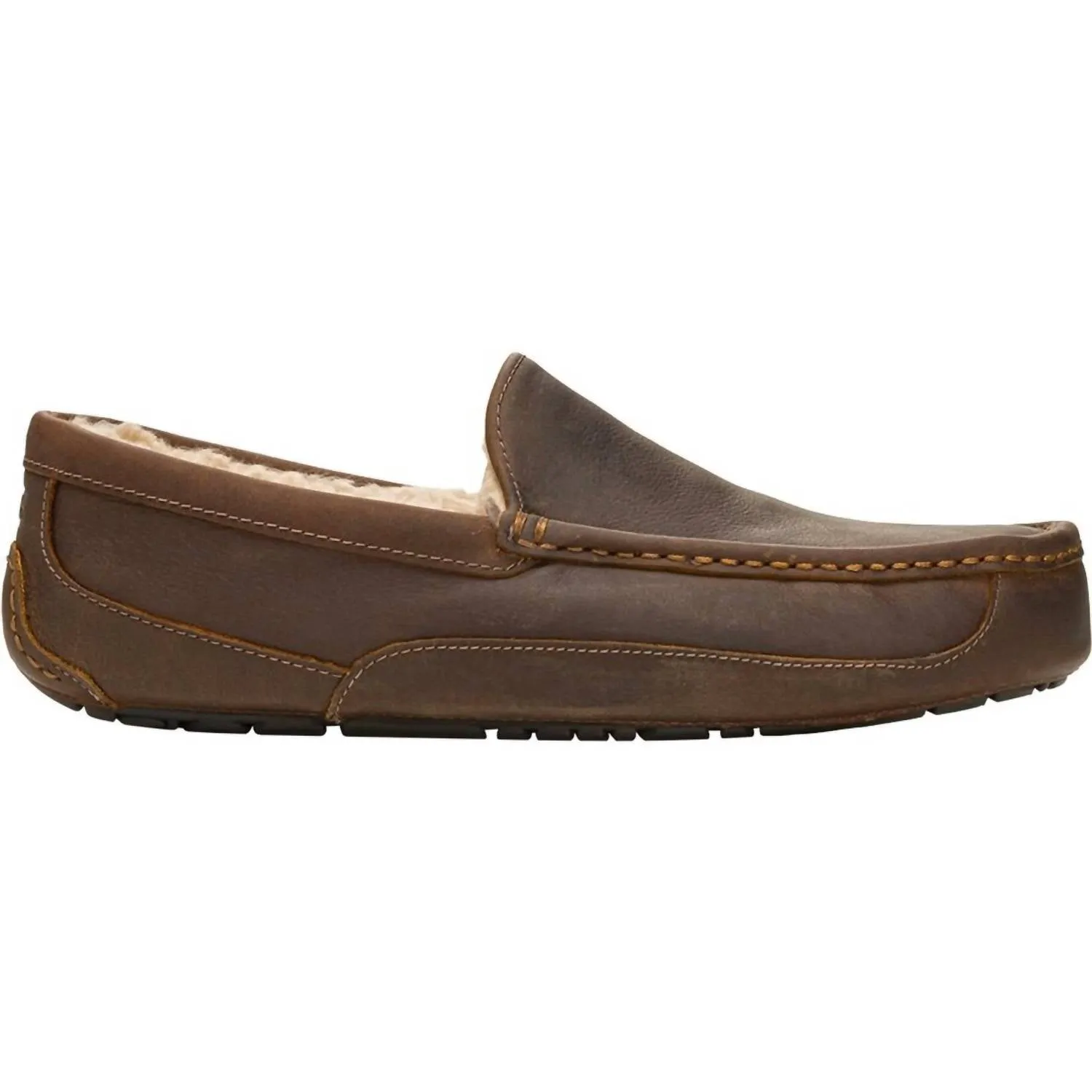 Men Ascot Slipper In Tan