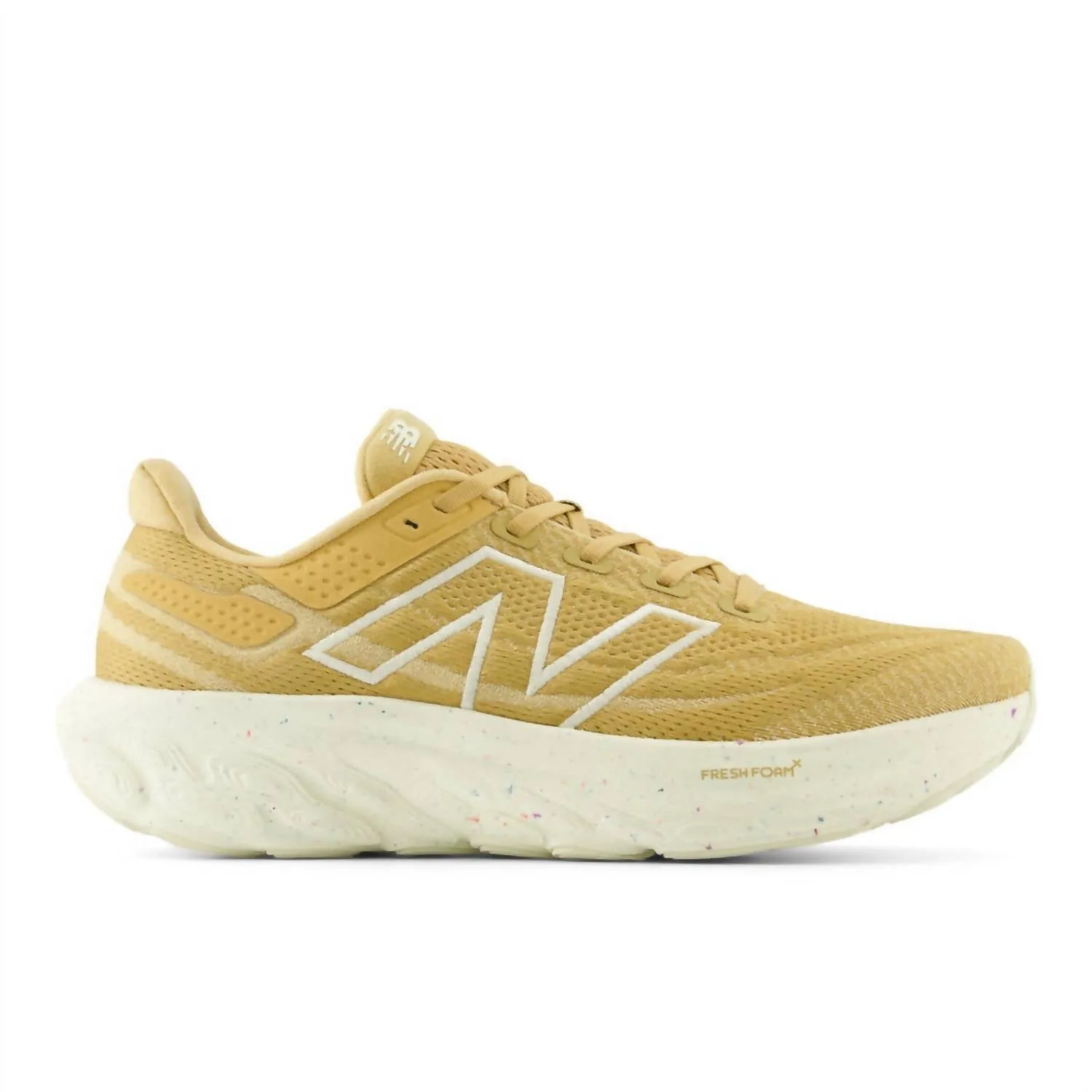 Men's 1080 V13 Running Sneakers In Dolce With Angora And Gold
