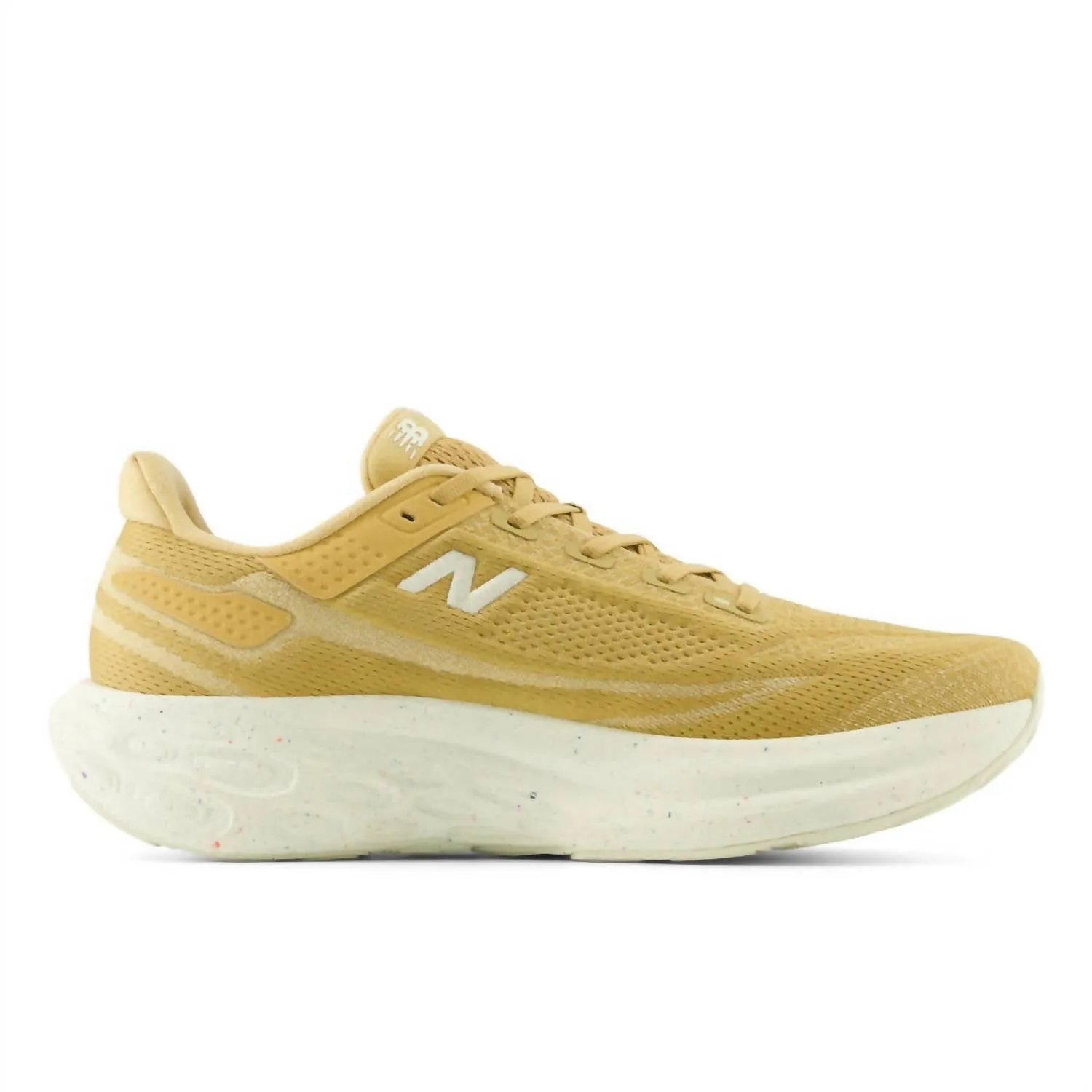 Men's 1080 V13 Running Sneakers In Dolce With Angora And Gold