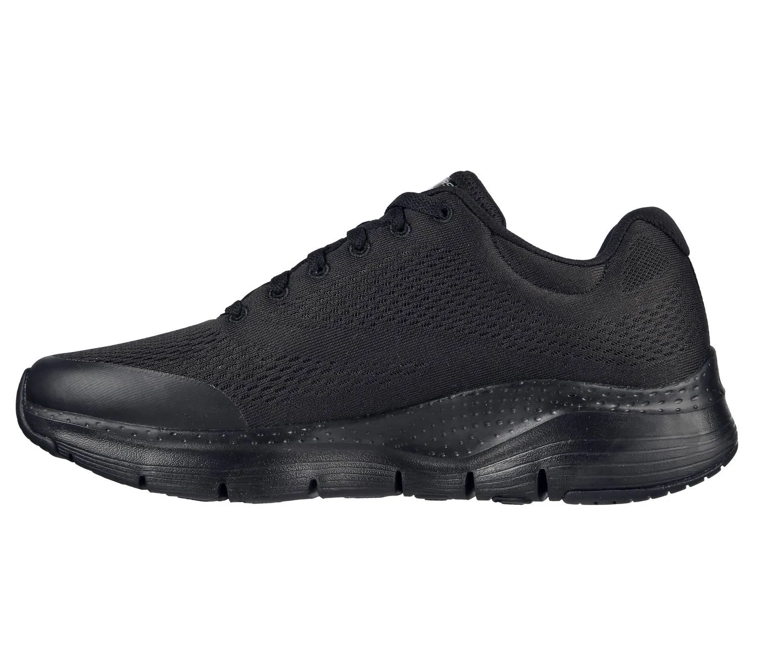 Men's Arch Fit Shoes - Medium Width In Black