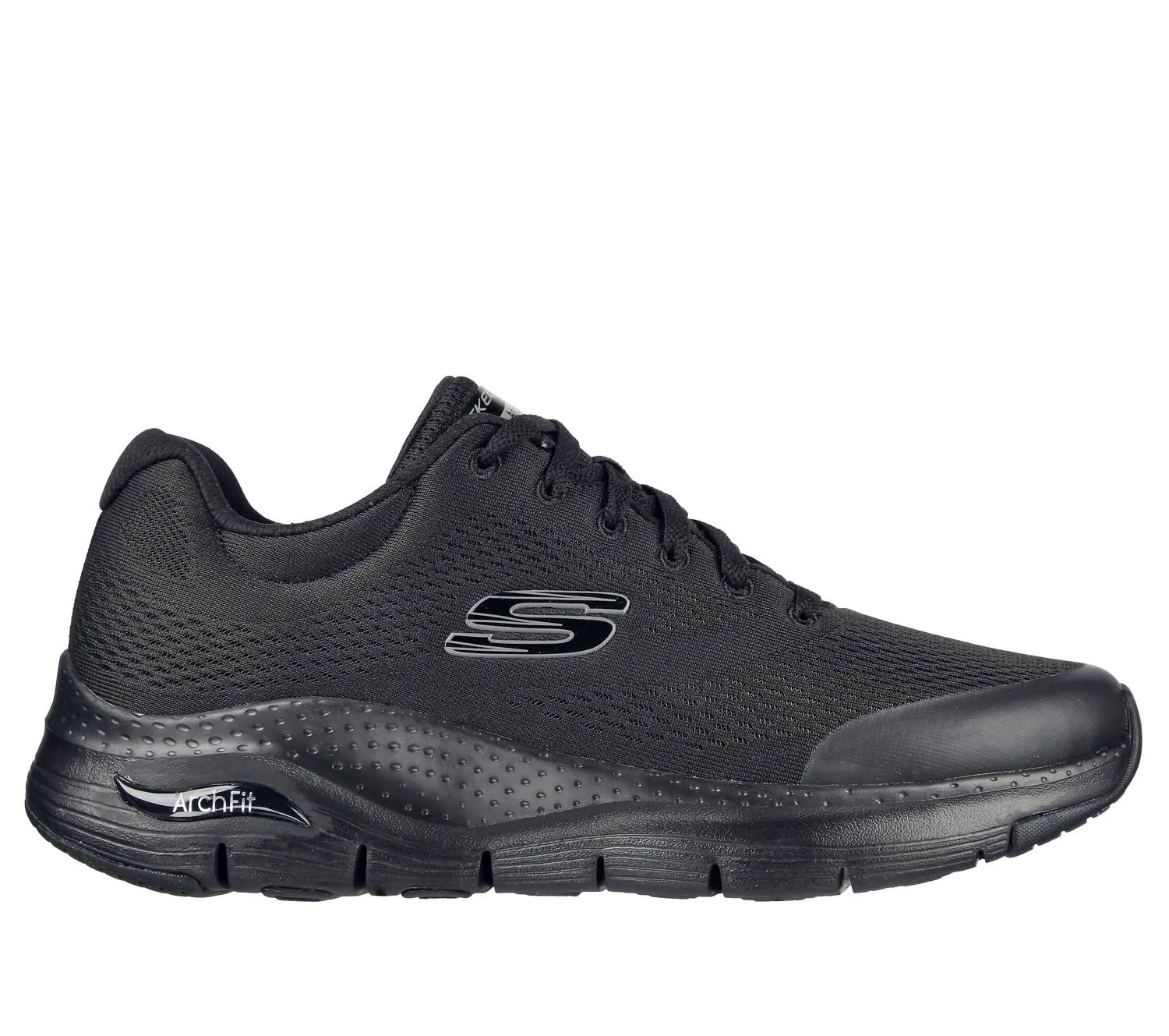 Men's Arch Fit Shoes - Medium Width In Black