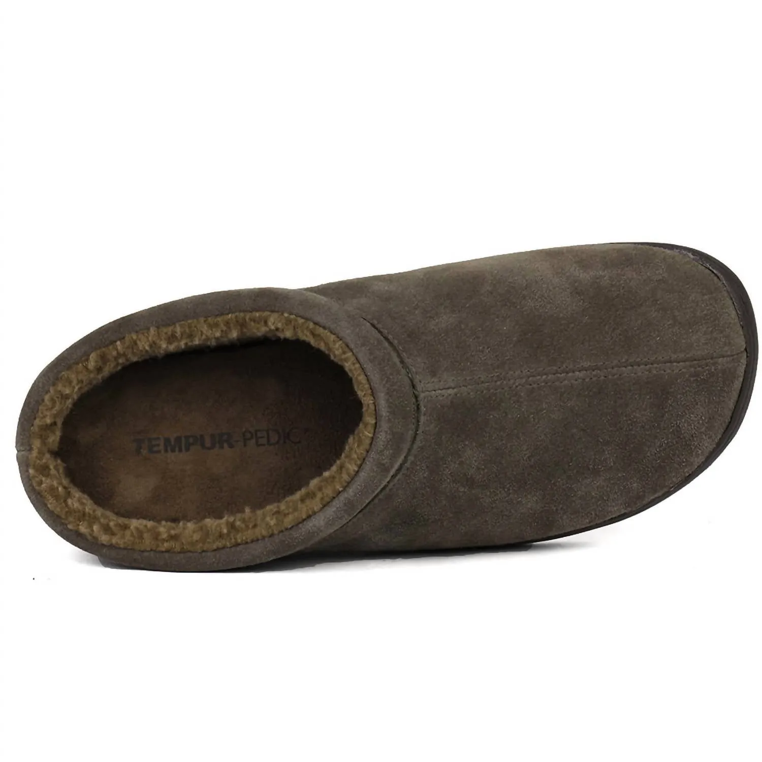 Men's Arlow Suede Slipper In Charcoal