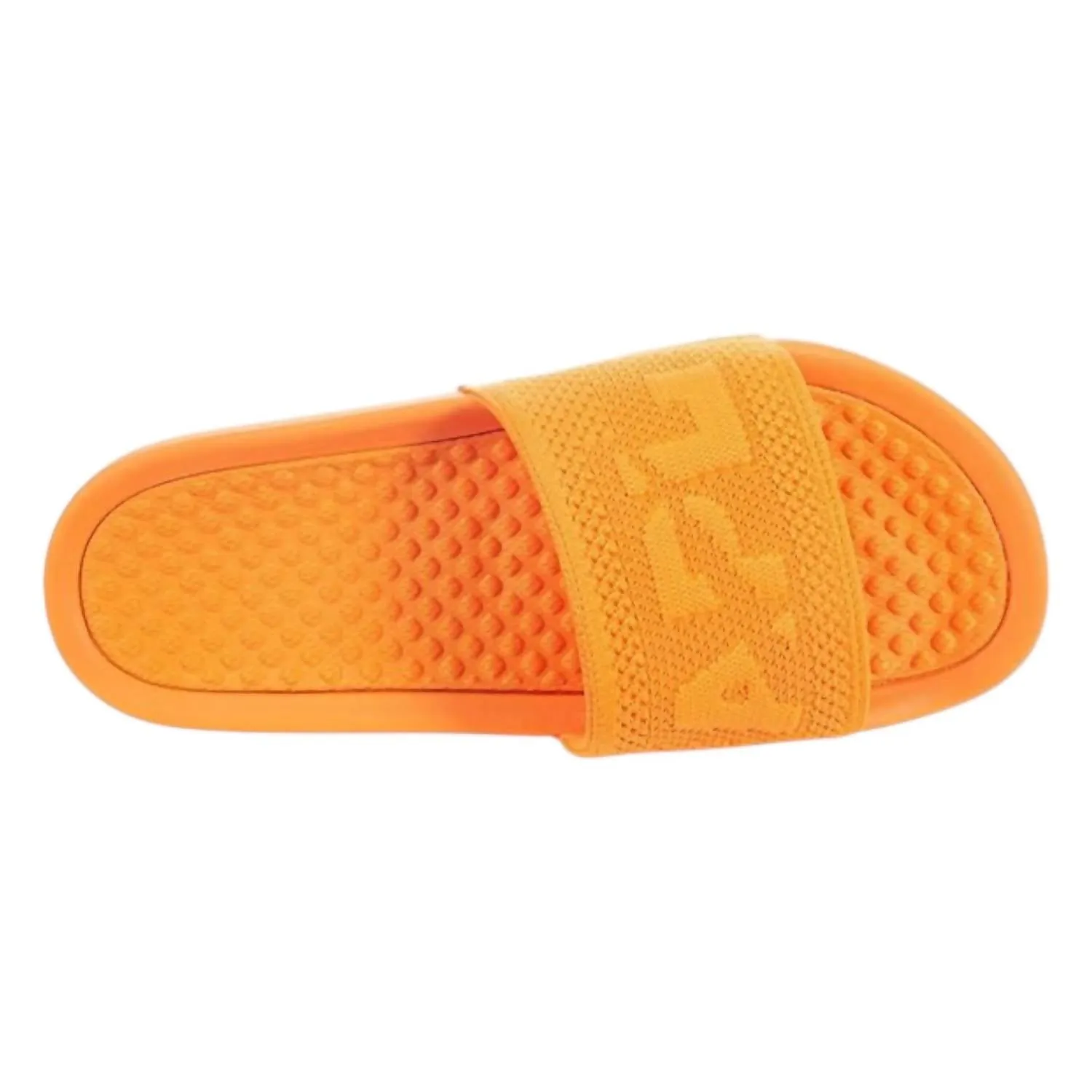 Men's Big Logo Techloom Slide In Orange