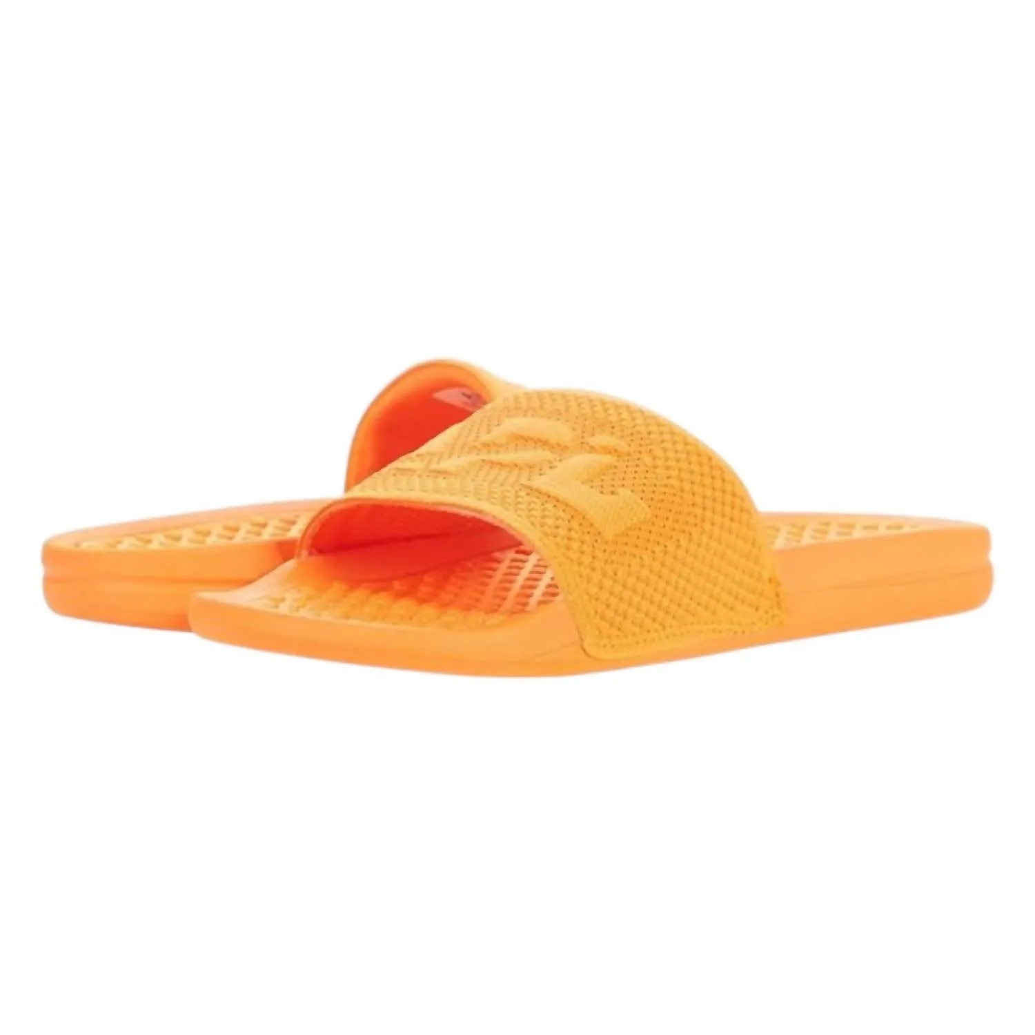 Men's Big Logo Techloom Slide In Orange