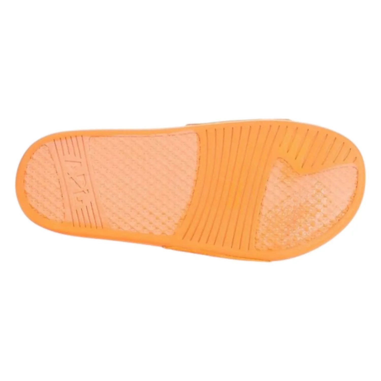 Men's Big Logo Techloom Slide In Orange