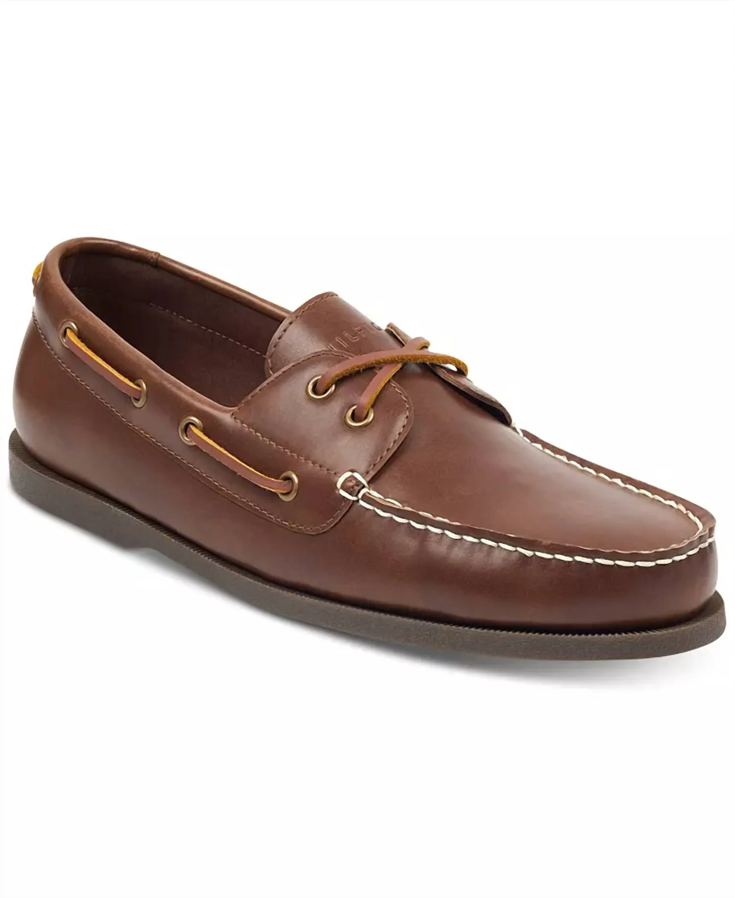 Men's Brazen Slip-On Boat Shoes In Cognac