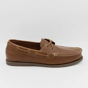 Men's Brazen Slip-On Boat Shoes In Cognac