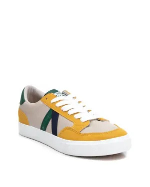 Men's Casual Sneakers In Yellow