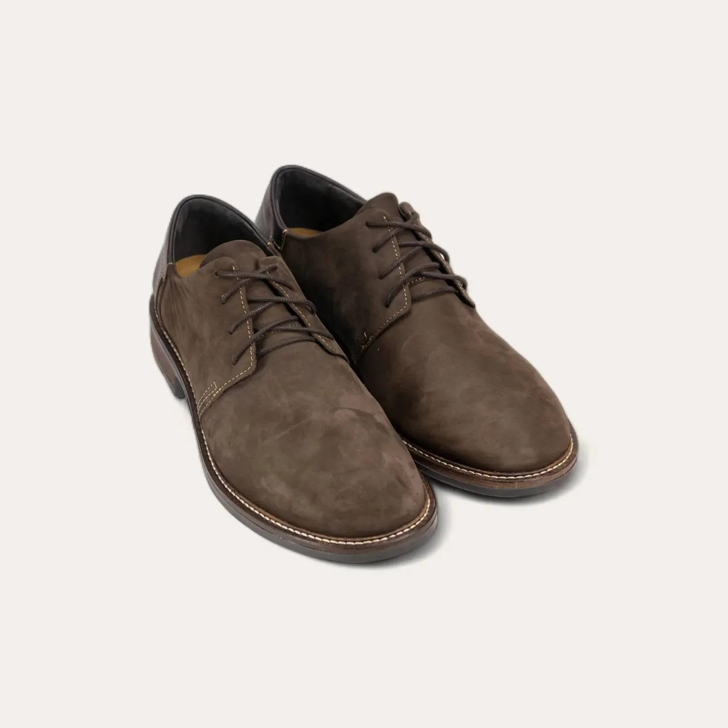 Men's Chief Shoes - Medium In Oily Brown