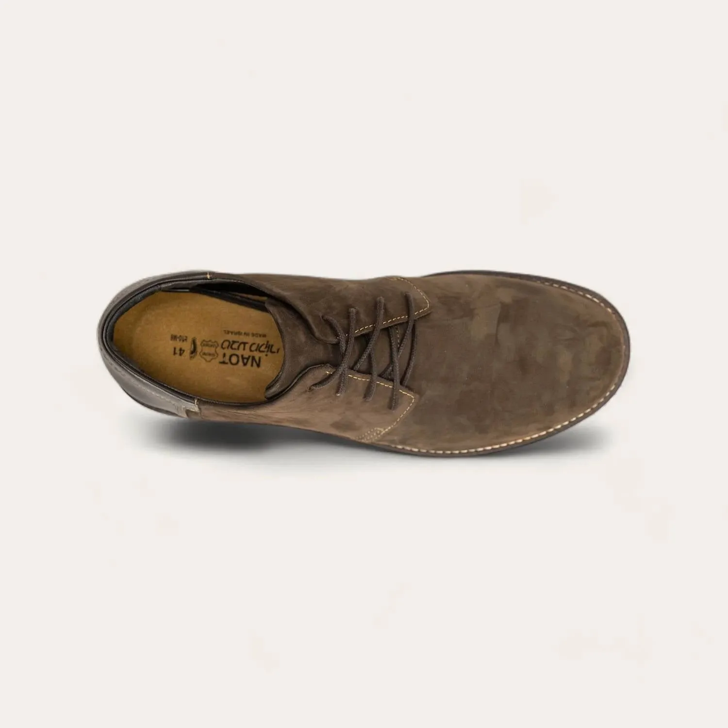 Men's Chief Shoes - Medium In Oily Brown