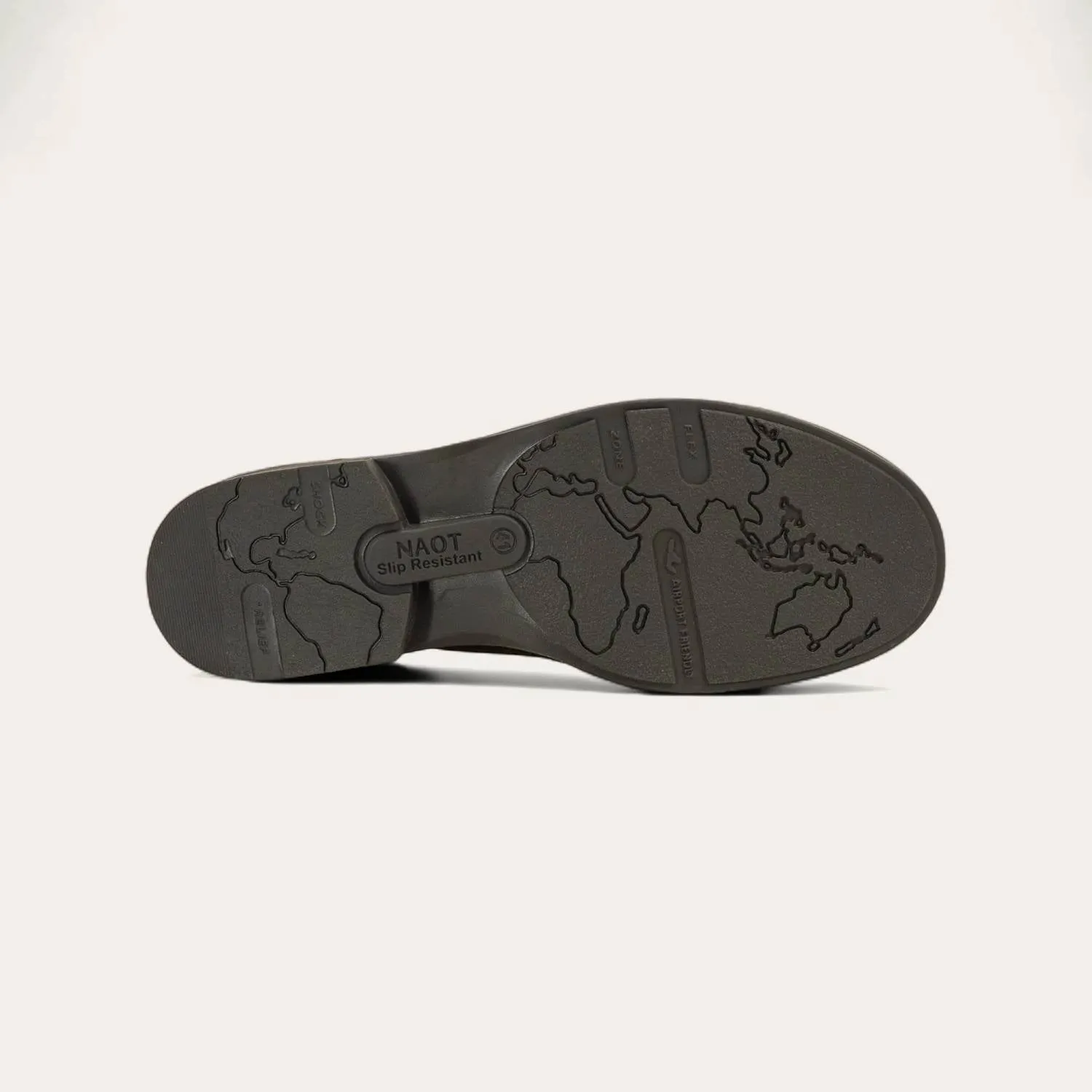 Men's Chief Shoes - Medium In Oily Brown