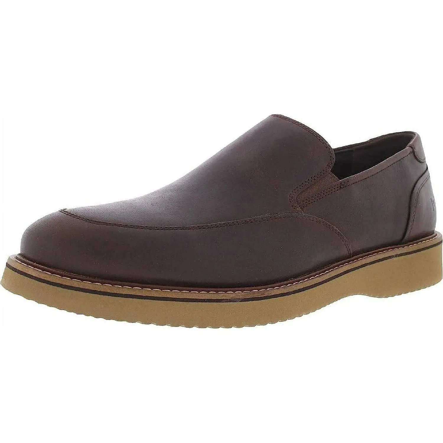 Men's Clyde Slip-On Shoes - X-Wide In Saddle Brown