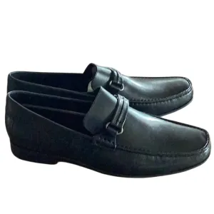 Men's Donnie Leather Driver In Black