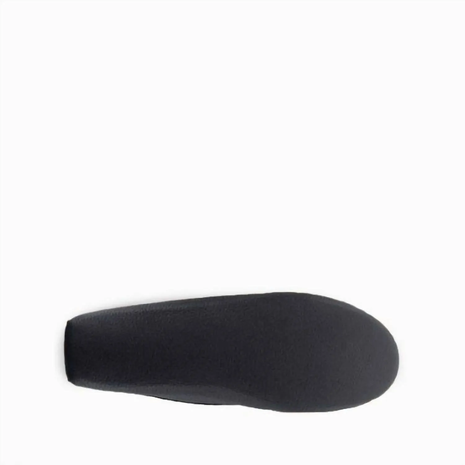 Men's Double Deerskin Softsole Moccasin In Black