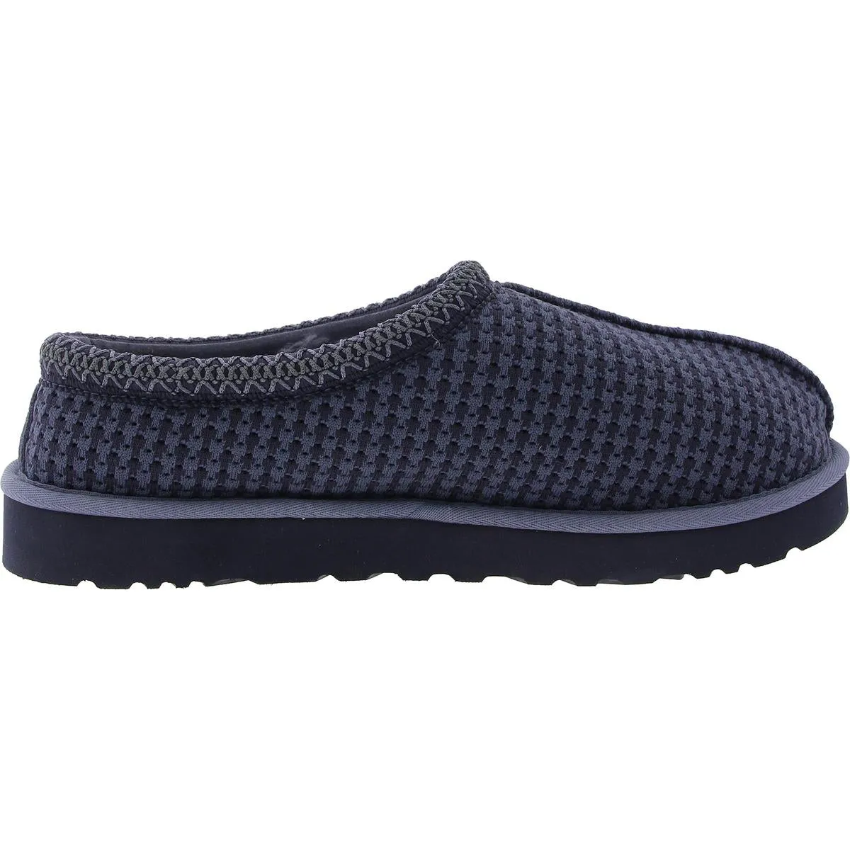 Mens Embossed Polyester Slip-on Shoes