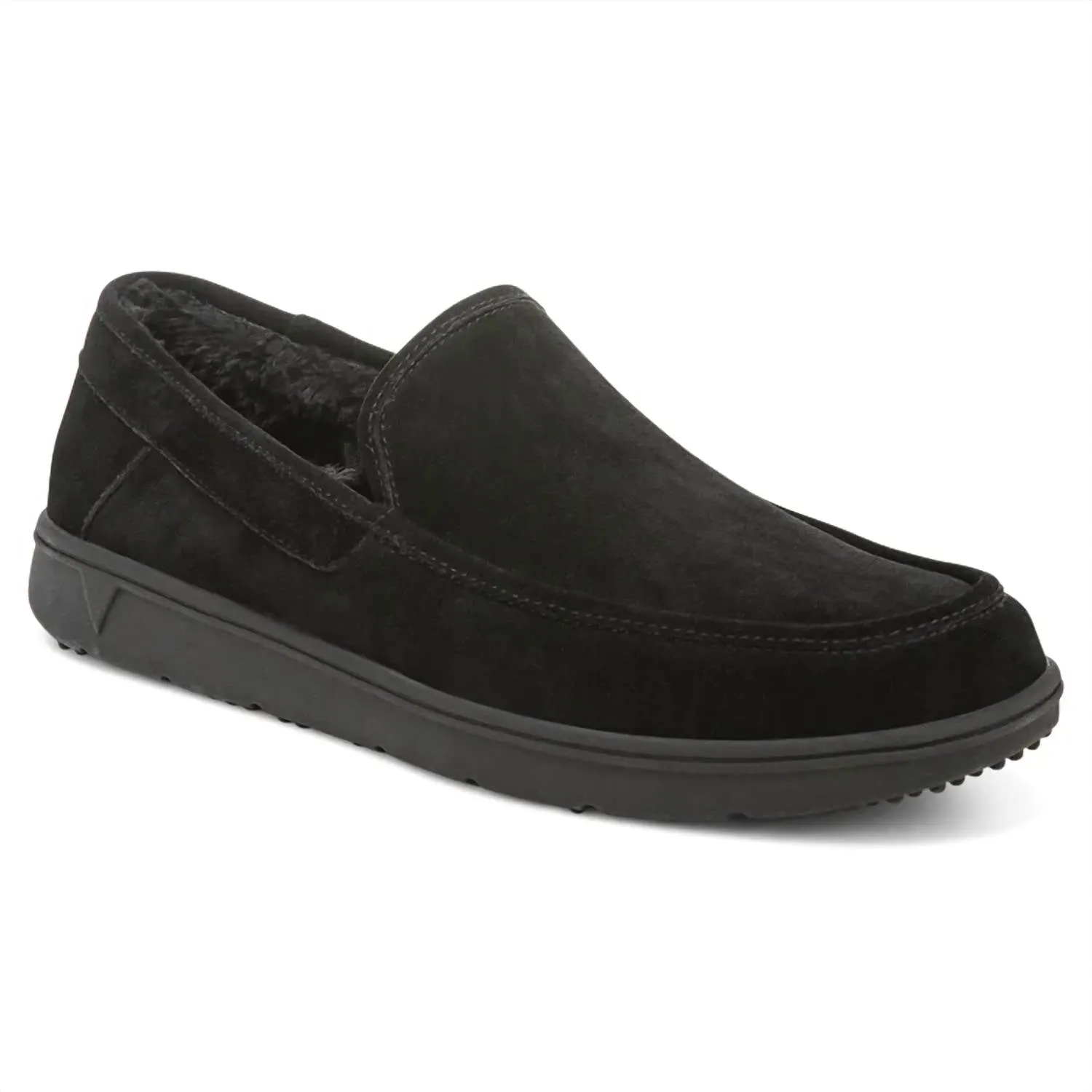 Men's Gustavo Loafer In Black Suede