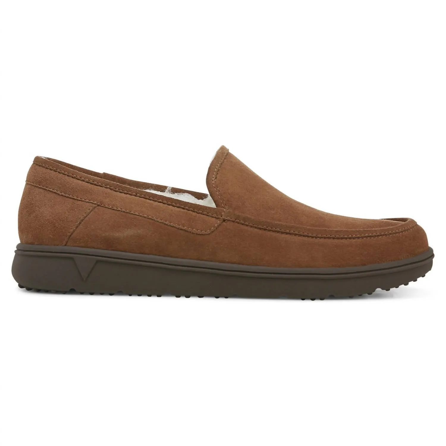 Men's Gustavo Slipper In Toffee Suede