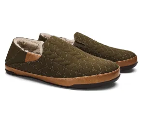 Men's Hanohano Waxed Canvas Slippers In Husk/husk