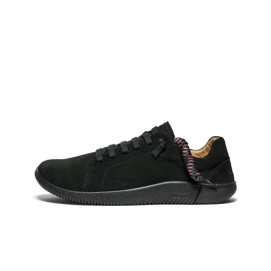 Men's KNX Suede Lace Shoe  |  Black/Black