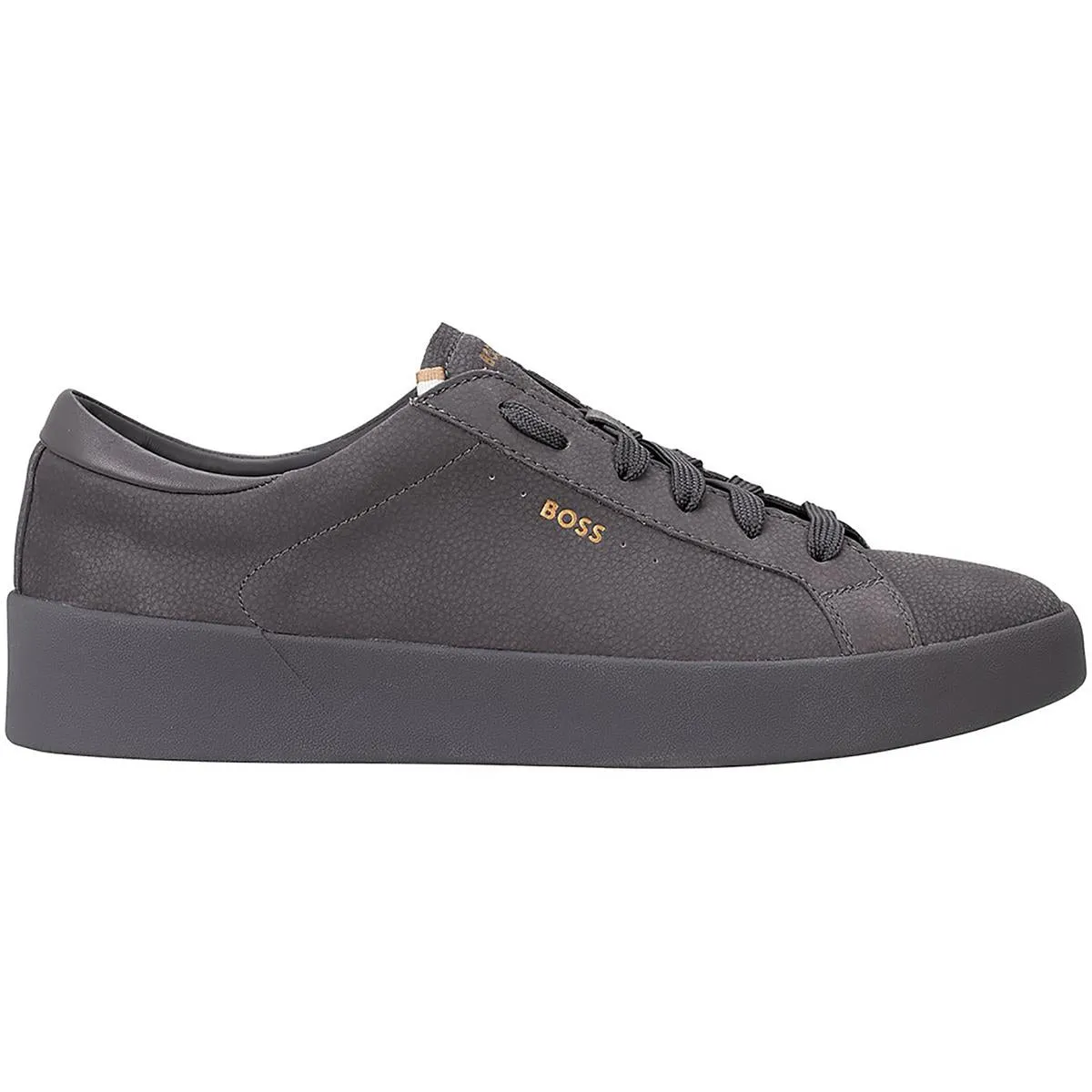 Mens Lace-Up Leather Casual And Fashion Sneakers