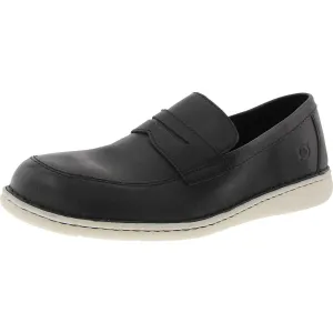 Mens Laceless Manmade Slip-on Shoes