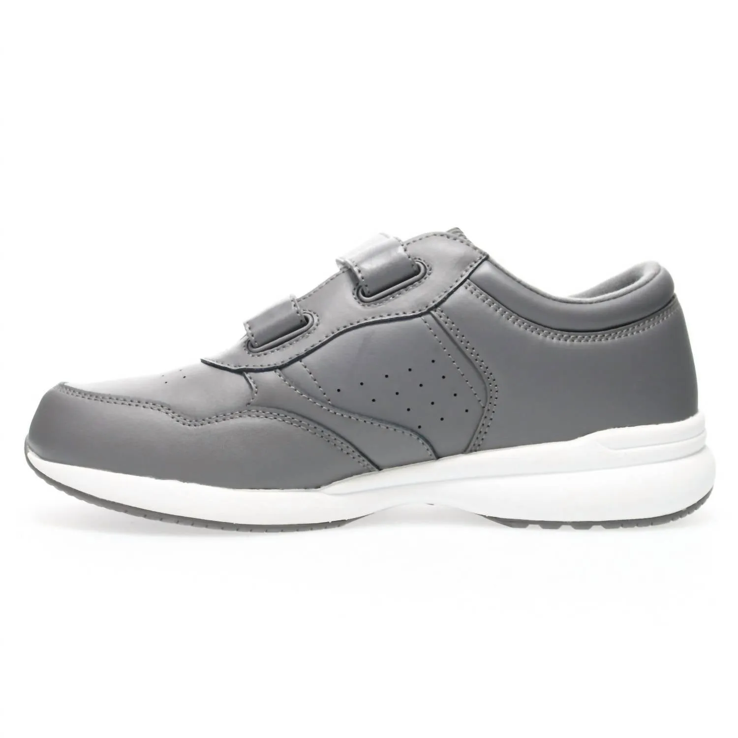 Mens Life Walker Sneaker - D/medium Width In Dark Grey