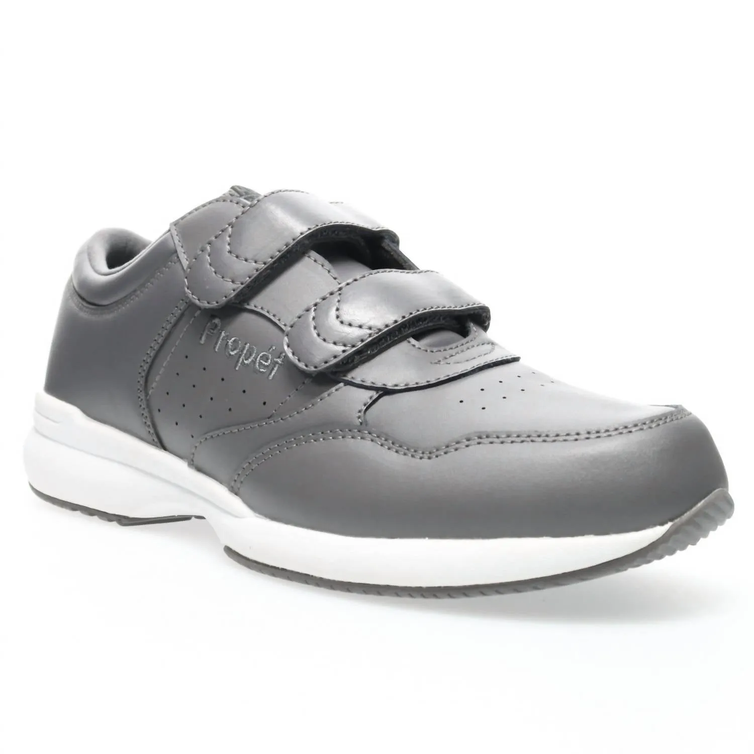 Mens Life Walker Sneaker - D/medium Width In Dark Grey