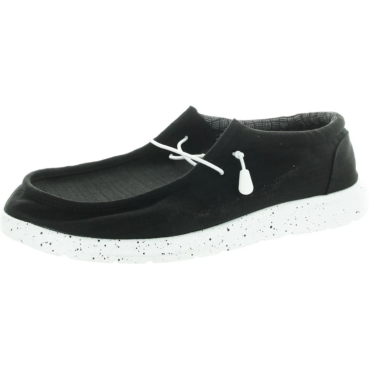 Mens Lightweight Textured Slip-on Shoes